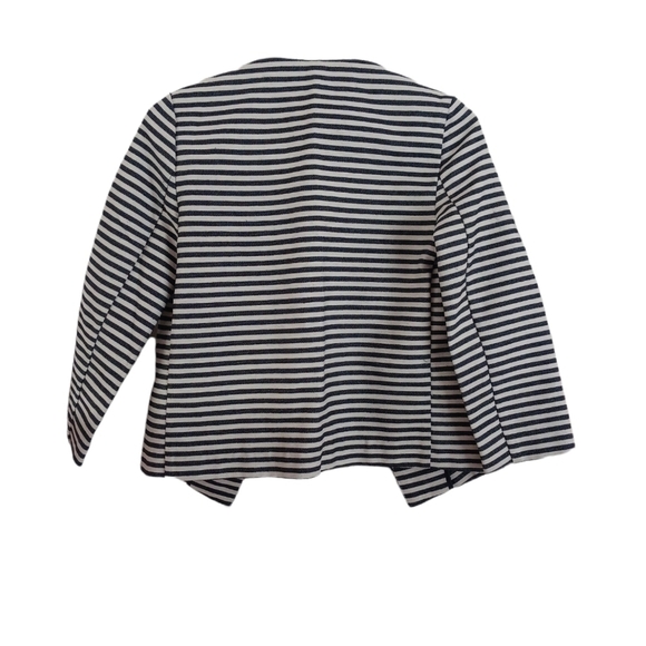 BCKU BLACK AND WHITE STRIPED JACKET - Picture 2 of 6